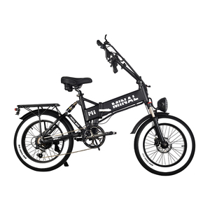 Vélo électrique à pneus larges MINAL M1 Pro avec cadre en alliage d'aluminium, 7 vitesses, batterie au lithium, moteur central, autonomie >60 km - Product Image 5