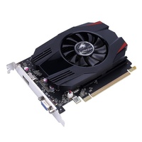 Nouvelle carte graphique indépendante pour ordinateur de bureau 7Color Rainbow GT1030 Gold Edition 4GD4 avec ventilateur de refroidissement VGA+/ Interfaces