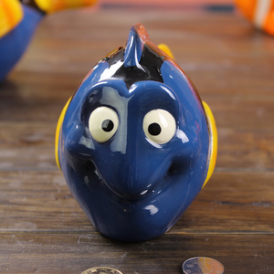 Gran oferta, Banco de monedas de cerámica colorido con dibujos animados bonitos y personalizados para almacenamiento de dinero para niños y decoración del hogar - Product Image 1