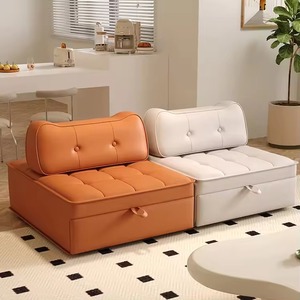 Divano <span class=keywords><strong>Letto</strong></span> Singolo Ergonomico Traspirante per Soggiorno e Camera da <span class=keywords><strong>Letto</strong></span>, Elegante e Conveniente, Colore Arancione, Vendita all'Ingrosso - Product Image 2