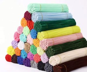 Limpiapipas de Chenilla Coloridos de 6mm, 100 Unidades por Paquete, Juguetes Educativos para Manualidades y Jardín de Infantes - Product Image 1