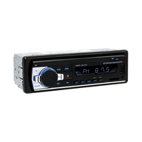 Reproductor MP3 para Auto de 1 DIN con Lector de Tarjetas, 60W*4, MMC/WMA/BT/USB/Tarjeta SD/AUX/Radio FM, Audio de 12V Opcional