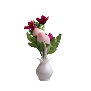 W117 Dusk to Dawn <strong>Sensor</strong> Mushroom Wall Lamp <strong>Plug</strong> <strong>in</strong> Night <strong>Light</strong> Decoration for Baby Bedroom Cute Gift - Product Image 5