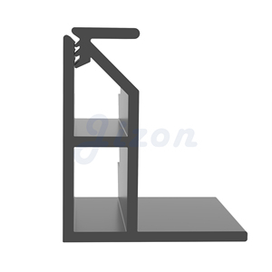 Rail mural en tissu de 2 "-Rail décoratif en <span class=keywords><strong>PVC</strong></span> pour finition murale en tissu - Product Image 1