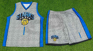 ชุดบาสเก็ตบอลระเหิดที่กําหนดเอง 100% โพลีเอสเตอร์ทําชุดบาสเก็ตบอลมืออาชีพ - Product Image 6