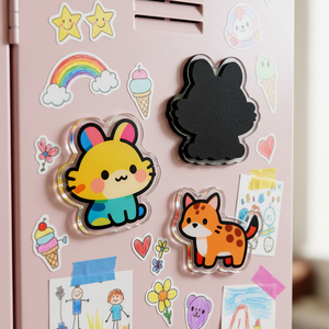 Diseño propio lindo imán acrílico <span class=keywords><strong>para</strong></span> <span class=keywords><strong>refrigerador</strong></span> personalidad creativa decoración magnética de dibujos animados <span class=keywords><strong>para</strong></span> <span class=keywords><strong>imanes</strong></span> de nevera promocionales - Product Image 4