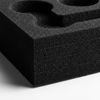 Doublure en mousse de polyuréthane sur mesure pour l'expédition de bouteilles en verre |   Solution d'emballage pour produits fragiles et imperméables