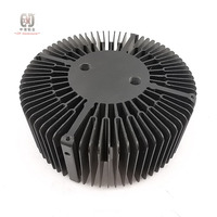 Prototype de dissipateur de chaleur personnalisé usinage profil de dissipateur de chaleur en aluminium incurvé semi-circulaire extrudé