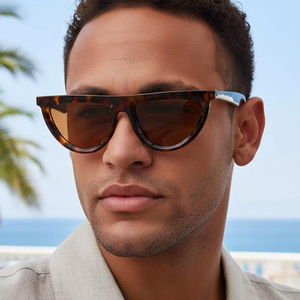 แว่นกันแดดทรงแคทอายเล็ก สไตล์เรโทรสุดคลาสสิก แฟชั่นล่าสุด สำหรับทุกเพศทุกวัย ป้องกันรังสียูวี 400 เหมาะสำหรับวันหยุดพักผ่อน  รับสกรีนโลโก้ - Product Image 1