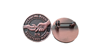 Personaliza tu Pin de Enfermería con el Logotipo de la Escuela, el Año de Graduación o un Mensaje Personal - Aleación de Zinc Plateada con Esmalte Suave