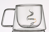 Vente en gros, vente chaude, tasse à café classique en borosilicate, ensemble de tasses à thé, verres personnalisés et autres produits en verre