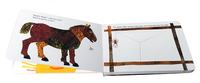 Eric Carle, l'araignée très occupée, livre cartonné anglais pour enfants