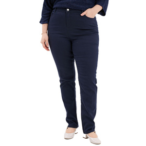Pantalon slim élasthanne extensible pour femme conçu pour un look élégant et un usage quotidien parfait pour les tenues décontractées de bureau et de voyage - Product Image 1