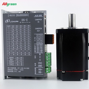 เซอร์โวมอเตอร์ DC 400W DC24V-48V 10A 3000rpm 2500PPR แบบอินคริเมนทัล พร้อมไดรเวอร์ 6OM01330DC +DS-P400W สำหรับเครื่อง CNC - Product Image 4