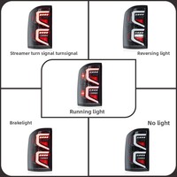 Feux arrière LED de style nouveau VLAND, clignotants séquentiels, lampe arrière Plug&Play pour GMC Sierra 1500 2014-2018