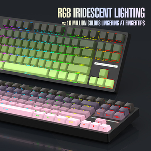 K88 Gamer Bàn Phím Đầy Đủ Key E-Thể Thao Bàn Phím Cơ Khí Cho Máy Tính & Máy Tính Xách Tay Pbt Chất Liệu Hot Swappable Chơi Game - Product Image 5