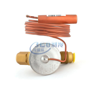 Emerson R507การขยายตัวของวาล์วปรับสมดุลภายใน R404A R22สามทางสำหรับระบบทำความเย็น - Product Image 3