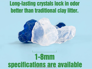 Factory Supply Crystal Cat Litter Odor Control Silica Gel Cat <b>Sand</b> Export Quality - Product Image 3