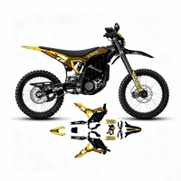 Autocollants pour moto électrique, résistants aux rayures, autocollants en vinyle personnalisés, kits de décoration de carrosserie pour Surron Ultra Bee Lightbee Talaria