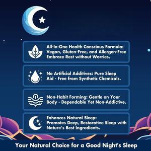 Produk Kesehatan Relaksasi Label Pribadi Berkualitas Tinggi Meningkatkan Tidur Permen Tidur Alami - Product Image 4