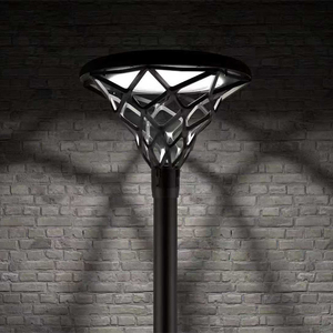Lanterne <span class=keywords><strong>de</strong></span> <span class=keywords><strong>jardin</strong></span> décorative à double bras en aluminium filé, 50W LED AC, pour poteau urbain, IP65, garantie 5 ans - Product Image 6