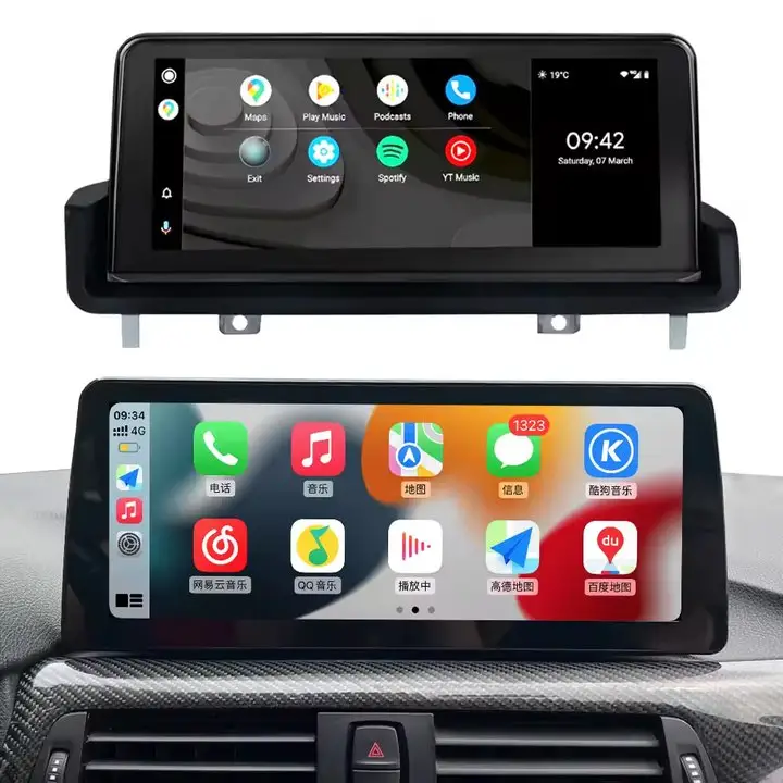 BMW F30 NBT CIC GPS 네비게이션을위한 10.25 "리눅스 시스템 무선 CarPlay 자동차 멀티미디어 플레이어