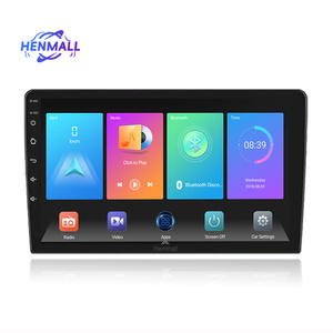 Phổ 2 DIN 9 inch 4 + 4 core tốc độ nhanh Android đầu đơn vị xe chơi <span class=keywords><strong>GPS</strong></span> <span class=keywords><strong>Wifi</strong></span> đôi DIN xe Stereo đài phát thanh xe DVD Player - Product Image 1