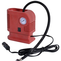 Compresseur d'air portable 12V 60W 20L/MIN pour pneus de vélo, moto, voiture et ballons – Pompe de gonflage en métal et plastique – Gonflage en 8-10 min