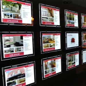 Crystal Led Light Box Ultra Slim Waterproof High Brightness Portable Acrylic Restaurant Advertising A4 <b>Poster</b> <b>Frame</b> - Product Image 4