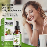 Complément alimentaire liquide oral à base de plantes, multivitamines au corossol avec vitamine B12 pour le soutien immunitaire, pour le dropshipping e-commerce Shopify