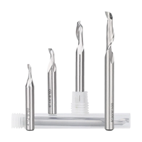 Fraise en bout HSS 8mm tige CNC fraise à cannelure unique pour aluminium