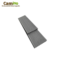 Plastique composite bois 3D gaufré WPC, imitation bois, plastique extrudé, revêtement composite économique, revêtement composite solide