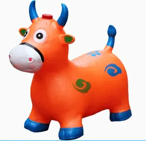 Jouet gonflable pour enfants, Animal de saut en PVC, avec musique et peinture, bon marché