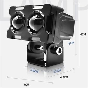 Projecteur de <span class=keywords><strong>moto</strong></span> haute puissance 20W à double couleur clignotante X6/X5/City Cobra <span class=keywords><strong>Faisceau</strong></span> haut/bas pour avion <span class=keywords><strong>moto</strong></span> - Product Image 4