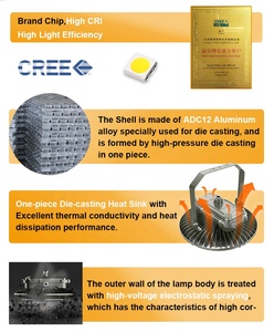 ไฟส่องสว่าง Atex กำลังไฟ 150W 200W 280W ความสว่างสูง ป้องกันการระเบิด มาตรฐาน IP66 ไฟ LED ป้องกันการระเบิด แสงสว่างสูง ตัวเรือนอะลูมิเนียมหล่อขึ้นรูป - Product Image 3