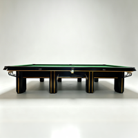 Table de billard et de snooker professionnelle 12 pieds, norme de tournoi, ardoise naturelle, coussinets en caoutchouc, pour club et usage domestique
