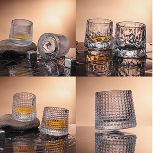 Bicchiere di Lusso in Vetro Dorato per Whisky, Boccale per Birra, Tumbler Senza Stelo, Calice per Vino - Product Image 6