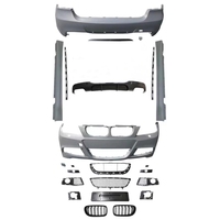 Kit de Carrocería de Alta Calidad con Parachoques Delantero y Trasero para BMW Serie 3 E90 318 328i 330i 335d 2005-2012, Actualización al Estilo MT M-Tech