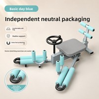 Appareil d'étirement des jambes et des ligaments, Outil d'ouverture des hanches pour le yoga, Dispositif d'étirement en écartement, Appareil pour écartements latéraux, Appareil pour pressions sur les jambes, Protège-pieds