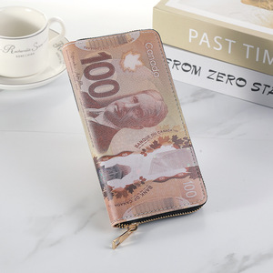 Ví cầm tay thiết kế tùy chỉnh, kiểu dáng cổ điển đơn giản, nhỏ gọn, đựng tiền, thẻ, điện thoại, chất liệu da PU - Product Image 5