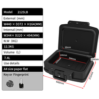 Vente en gros Boîte de sécurité étanche et ignifuge Guarda modèle 2125LB Coffre-fort numérique pour empreintes digitales pour hôtel/banque