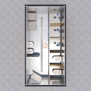 <span class=keywords><strong>Casa</strong></span> <span class=keywords><strong>de</strong></span> baño público <span class=keywords><strong>de</strong></span> habitación individual prefabricada <span class=keywords><strong>de</strong></span> 2 dormitorios <span class=keywords><strong>de</strong></span> alta calidad, <span class=keywords><strong>casa</strong></span> <span class=keywords><strong>de</strong></span> 2 <span class=keywords><strong>camas</strong></span> y 2 baños, casas prefabricadas <span class=keywords><strong>de</strong></span> paquete plano <span class=keywords><strong>para</strong></span> uso en apartamentos - Product Image 5