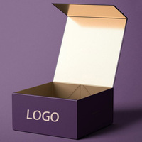 Boîte d'emballage de luxe pour cadeaux, design gratuit, vente en gros, taille personnalisée, boîte en papier pliable avec couvercle magnétique, boîte aimantée
