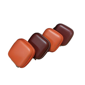 Moled EVA bọt Trường hợp với cảm giác da PU da nhỏ Eva dây kéo túi sang trọng chất lượng cao Nhà máy bán - Product Image 5