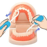 Dissolvant orthodontique d'alignement avec mâche en silicone aromatisé aux fruits mous Nettoyage facile Aligneur dentaire à mâcher