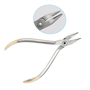Pince orthodontique dentaire pour pliage de fil, outil manuel en acier inoxydable pour ajustement des brackets - Product Image 1