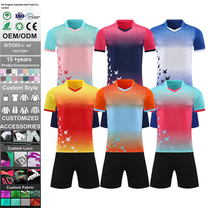 Conjunto de Uniforme de Fútbol Americano con Logotipo Personalizado 7v7 23/24, Camiseta de Fútbol de Manga Corta para Hombre, Secado Rápido, Transpirable, 100% Poliéster - Product Image 1
