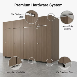 Panel HPL de Muestra Gratuita, Precio de Panel para División de Baños, Utilizado en Centros Comerciales y Gimnasios - Product Image 3