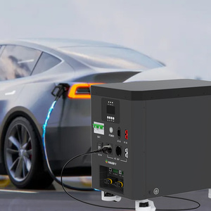Portable Home Power Stations 6.6kWh All-In-One LifePO4 Lithium Battery 10Kwh 15Kwh <b>Solar</b> Home <b>Generator</b> With MPPT <b>Solar</b> Inverter - Product Image 1