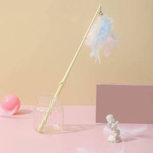 <b>Toys</b> for Pets Wholesale Pet <b>Interactive</b> Movement <b>Cat</b> Teaser <b>Toys</b> Bell Feather for <b>Cats</b> <b>Interactive</b> Movement <b>Toy</b> - Product Image 3